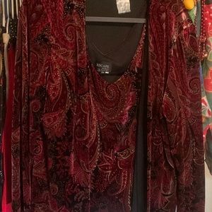 Gorgeous tank and cardigan set